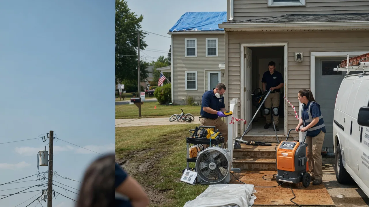 Water Damage Repair in Martins Creek, PA near me